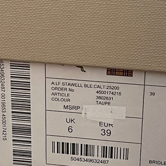 Burberry bridle leather stawell 100 pump - Picture 5 of 6